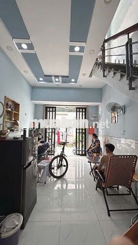 BÁN NHÀ NGAY LÔ TƯ GÒ XOÀI GẦN CHỢ  HẺM XE HƠI