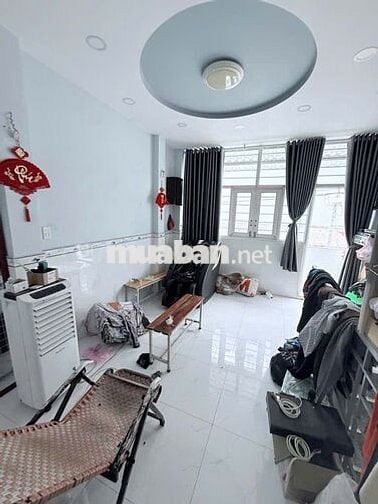 BÁN NHÀ NGAY LÔ TƯ GÒ XOÀI GẦN CHỢ  HẺM XE HƠI