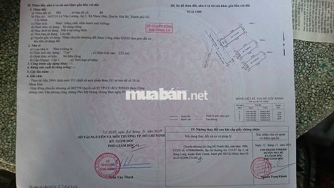 Bán nhà 4 tầng, Mặt tiền đường nhựa 10m, Lê Văn Lương - Giá 6,5 Tỷ