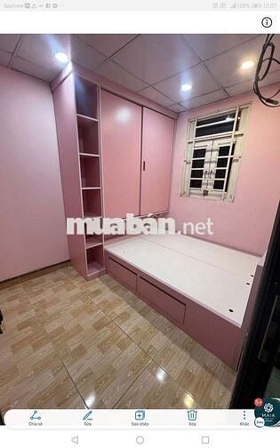 NHÀ 43,1M2 MỚI ĐẸ9 2PN 1wc MẶT TIỀN NGUYỄN HỮU THỌ TIỆN Ở BUÔN BÁN VP