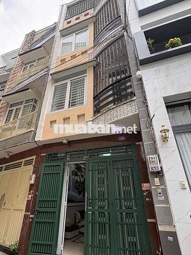 CHO THUÊ GIÁ RẺ - PHÚ NHUẬN , PHƯỜNG 3 , 4 tầng , 5 phòng , 22tr/th