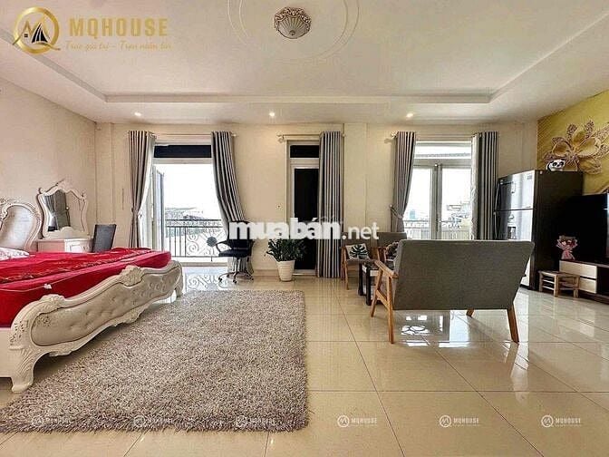 TRỐNG LẠI PHÒNG BAN CÔNG - FULL NỘI THẤT - 40M2