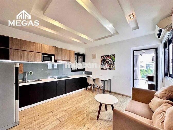 STUDIO VIEW KÍNH_60m2_FULL NT_BANCOL ĐÓN GIÓ VÀ NẮNG_TÔ HIẾN THÀNH Q10