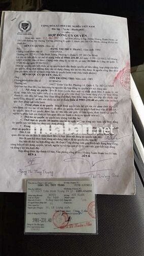 AB 110 2012 Fi biển số thành phố xe zin