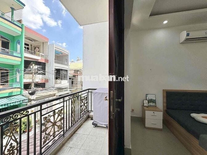 1 phòng ngủ, tách bếp, ban công, mgr, full NT ngay Thoại Ngọc Hầu, LBB