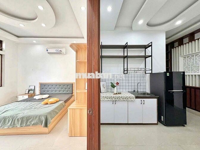 1 phòng ngủ, tách bếp, ban công, mgr, full NT ngay Thoại Ngọc Hầu, LBB