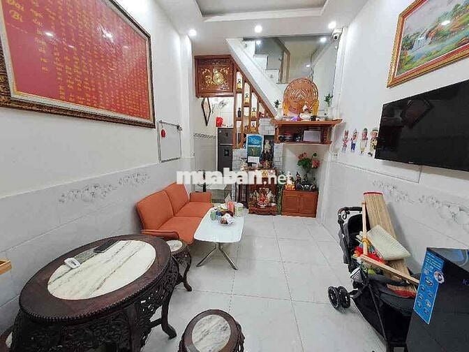 QUẬN 10, ĐƯỜNG VĨNH VIỄN, HẺM XE HƠI, 3 TẦNG, 4PN, 3WC, DT 25.8M2 (3.8