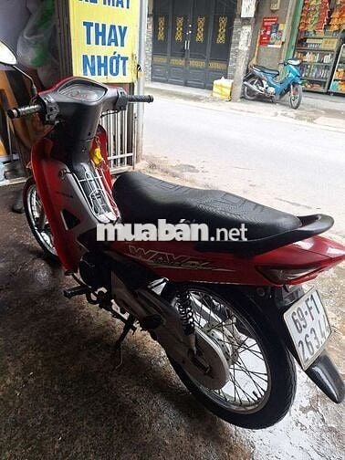 Xe máy Honda Wave A 100cc màu đỏ 2015