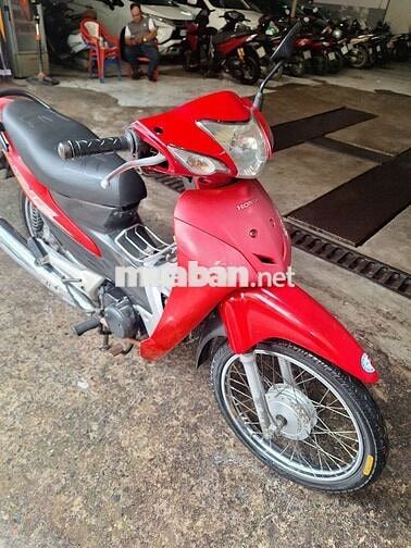 Xe máy Honda Wave A 100cc màu đỏ 2015