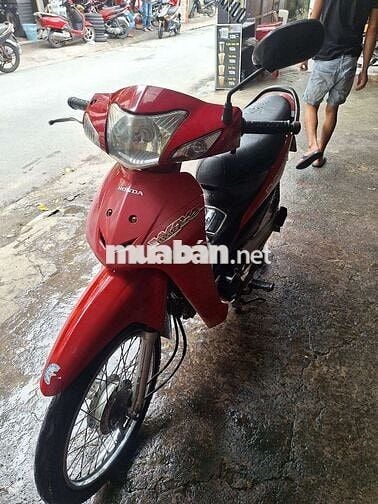 Xe máy Honda Wave A 100cc màu đỏ 2015