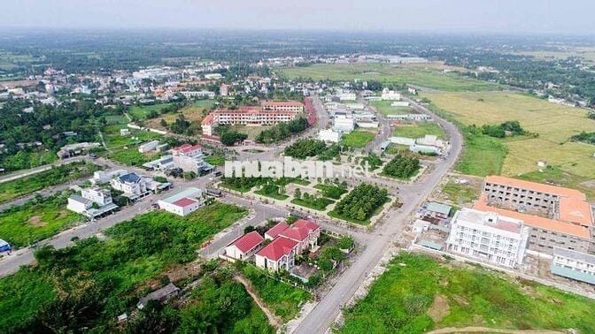 Bán đất Gấp đất  trung tâm thị trấn Thủ Thừa - KP2