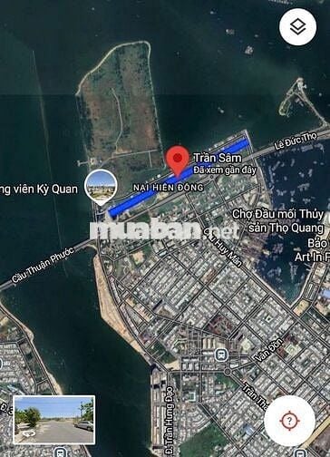 LÔ ĐẤT ĐẸP ĐƯỜNG TRẦN SÂM - TRUNG TÂM SƠN TRÀ