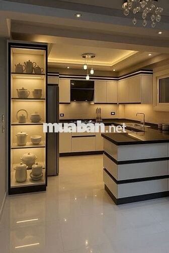 BIỆT THỰ ĐẸP 5 TẦNG – 6PN – 5WC – KDC BỘ CÔNG AN PHÚ THUẬN  GIÁ 17 TỶ