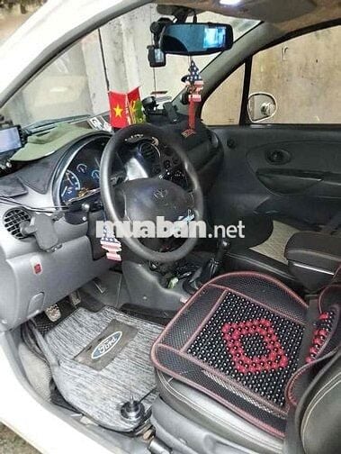 Matiz năm đăng ký 2004 màu trắng xe đẹp máy êm
