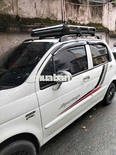 Matiz năm đăng ký 2004 màu trắng xe đẹp máy êm