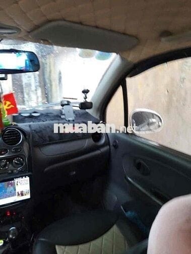 Matiz năm đăng ký 2004 màu trắng xe đẹp máy êm