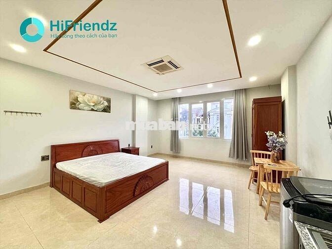 Căn hộ Mini Full nội thất cửa sổ lớn Thang máy gần cầu Nguyễn Văn Cừ