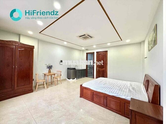 Căn hộ Mini Full nội thất cửa sổ lớn Thang máy gần cầu Nguyễn Văn Cừ