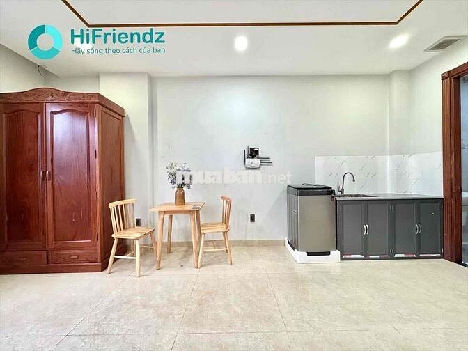 Căn hộ Mini Full nội thất cửa sổ lớn Thang máy gần cầu Nguyễn Văn Cừ