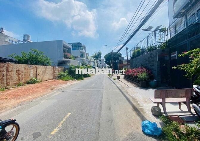 NGỘP BÁN GẤP LÔ ĐẤT HẺM 6 MÉT ĐƯỜNG SỐ 8, DTCN 84,6M2, NGANG 6,6 MÉT