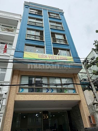 Cho thuê tòa nhà văn phòng P12 Tân Bình – hầm 5 lầu, giá tốt