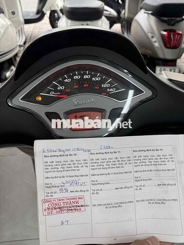 VESPA Sprint 125 ABS .đăng ký 2024. zin 100%