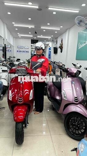 Vespa Sprint Hồng Porsche Siêu đẹp chính chủ