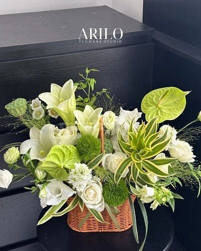 ARILO – Lẵng hoa sang trọng, tinh tế và mang đậm dấu ấn riêng