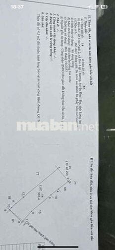 Mặt tiền đường ĐT823 gần cầu vượt Củ Chi