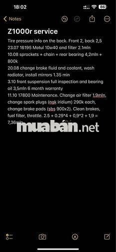 Kawasaki Z1000R 2017 95%