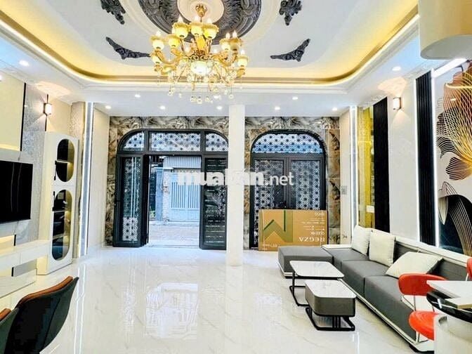 Nhà Huỳnh Tấn Phát 6,1x10m 2 lầu chỉ hơn 6Đồng