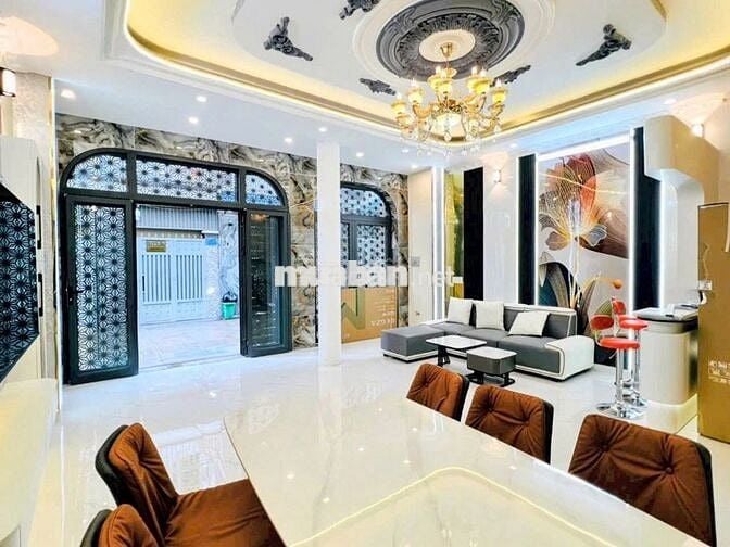 Nhà Huỳnh Tấn Phát 6,1x10m 2 lầu chỉ hơn 6Đồng