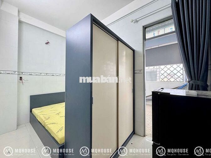 🏠Căn Hộ DV Full Nội thất giá rẻ _ Mới xây _ Gần chợ khu Ngã 4 Bốn Xã