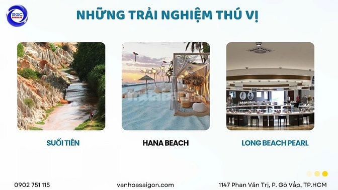 SGC Tourist - 2N1Đ khám phá Phan Thiết - Mũi Né chỉ từ 1.890K