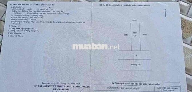 bán đất kdc 135 thị trấn bến lức long an giá rẻ nhất khu vực