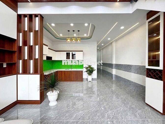 Nhà Mới Xây Ngay KCN Cầu Tràm, 5x16 Sổ Hồng Riêng Hoàn Công Đầy Đủ.