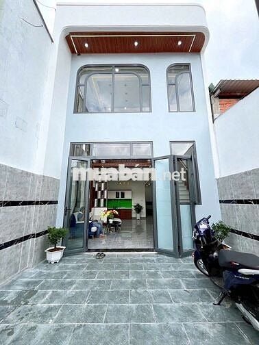 Nhà Mới Xây Ngay KCN Cầu Tràm, 5x16 Sổ Hồng Riêng Hoàn Công Đầy Đủ.