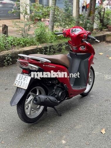 honda vison đỏ tươi xe đẹp máy êm 9 chủ ký bán