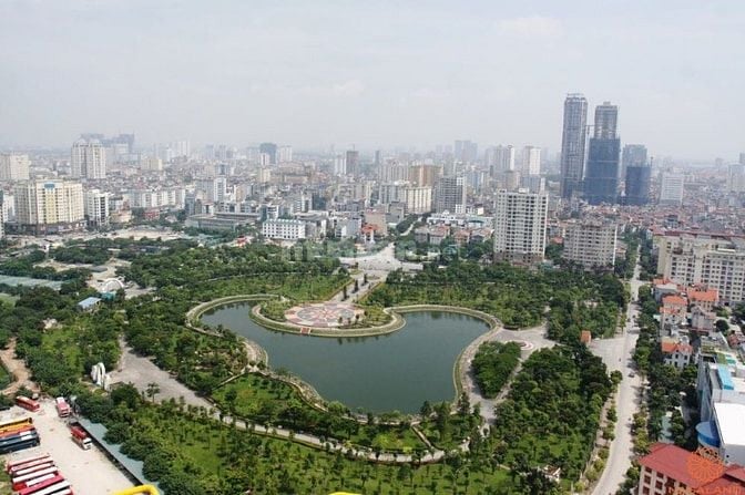 Bán Cc Hancorp Làng Quốc Tế Thăng Long. Căn góc, view hồ công viên