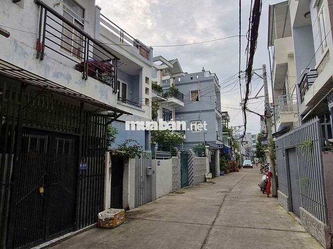 CHO THUÊ NHÀ MỚI ĐẸP 53M2 2PN 2WC HẺM XE HƠI KẾ CẦU TÂN THUẬN Q7