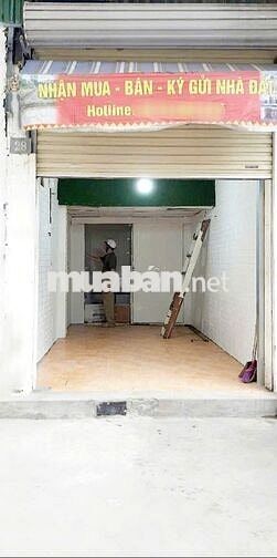 Cho thuê cửa hàng 28m2 ở phố Giáp Nhị, gần trường tiểu học, chợ