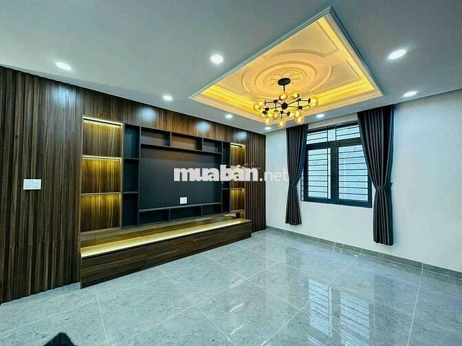 Nhà mới đẹp y hình 4 x 18 có 4pn 5wc sân thượng =giáp quận 6 tân phú