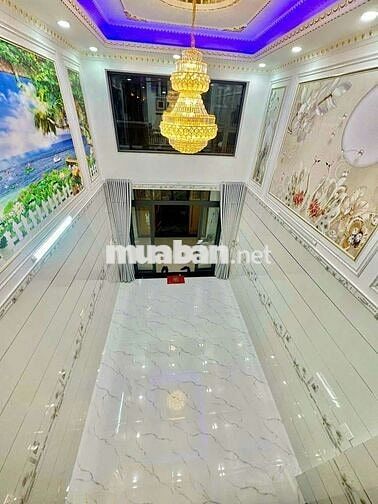 Nhà mới xây 4 x 17 có 5pn 6wc sân thượng= gần bệnh viện bệnh bình tân