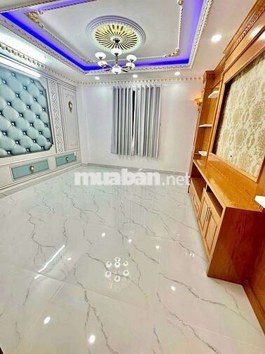 Nhà mới xây 4 x 17 có 5pn 6wc sân thượng= gần bệnh viện bệnh bình tân