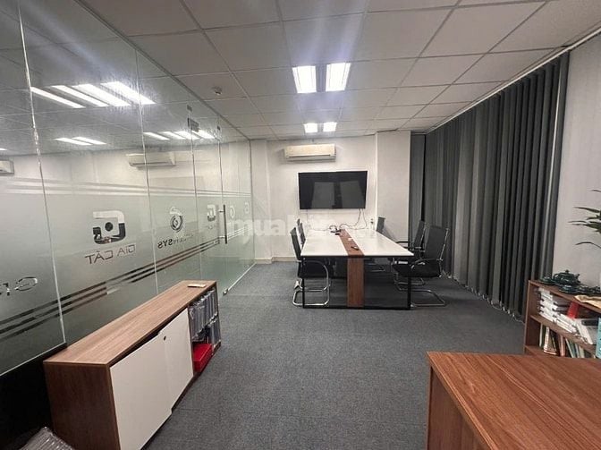 Văn phòng 80m² Tân Cảng – Bình Thạnh | Giá chỉ 18tr/tháng, gồm PQL