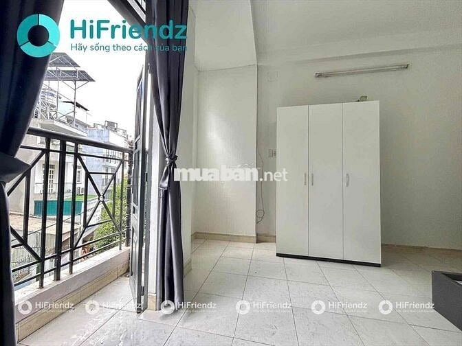 Studio Ban công - 30m2 - Full Nội Thất - Khu Sân Bay - Cv Gia Định
