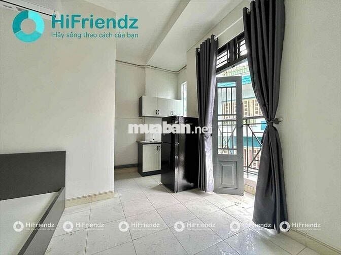 Studio Ban công - 30m2 - Full Nội Thất - Khu Sân Bay - Cv Gia Định