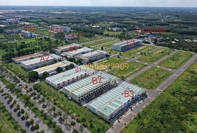 Trả trước 390tr, góp 9tr/th có ngay nhà phố trong KCN Phước Đông