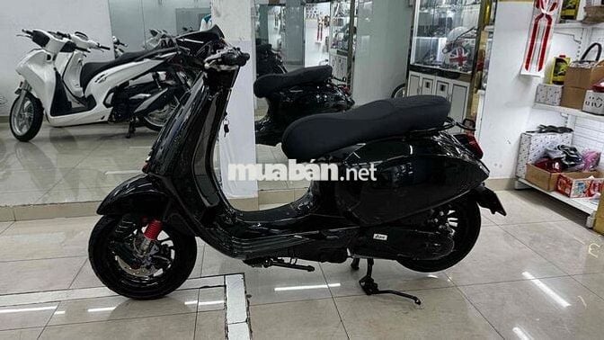 Vespa Sprint Full đen bóng Camay chính chủ