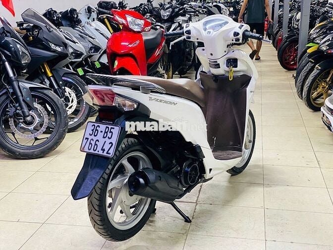 XE MÁY THỊNH PHÁT - HONDA VISION TRẮNG ĐỜI CHÓT